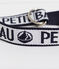 Ceinture logo bleu SMOKING/blanc MARSHMALLOW