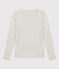 Tee-shirt L'ICONIQUE col rond en coton Femme gris BELUGA CHINE