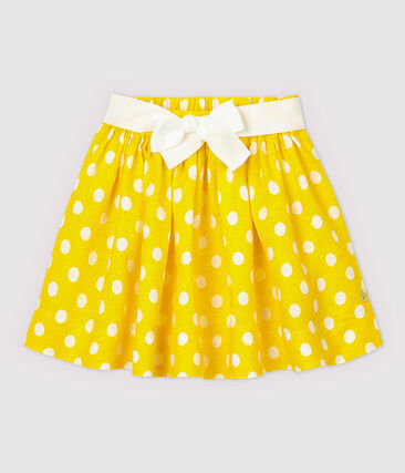 PETIT BATEAU - Jupe en lin enfant fille