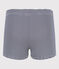 Maillot de bain rayé enfant garçon bleu MEDIEVAL/blanc MARSHMALLOW