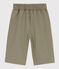 Bermuda en coton enfant garçon vert MARECAGE