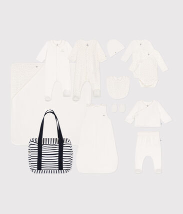 Valise maternité matières chaudes bébé