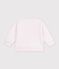 Cardigan b&eacute;b&eacute; en coton &eacute;pais motifs &eacute;toiles rose clair