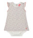 Robe-body bébé fille imprimée