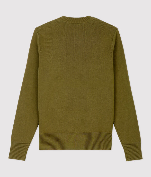 Pull marin en coton Femme vert