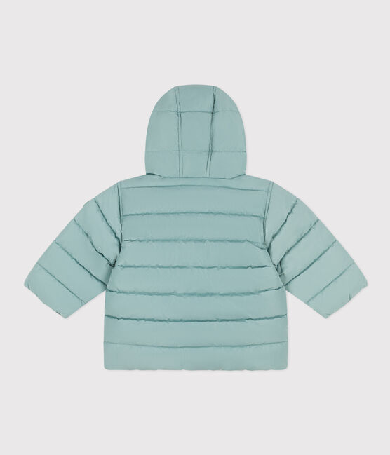 Doudoune doublée polaire bébé vert PAUL
