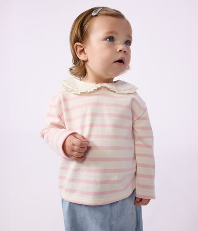 Marini&egrave;re &agrave; col b&eacute;b&eacute; en coton