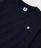 Tee-shirt en coton enfant fille - garçon bleu SMOKING