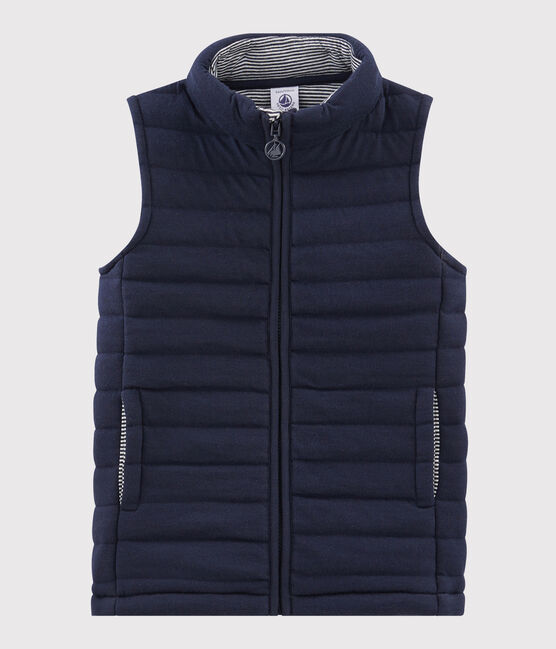 Blouson en tubique matelassé enfant fille / garçon bleu SMOKING