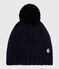 Bonnet enfant fille bleu SMOKING