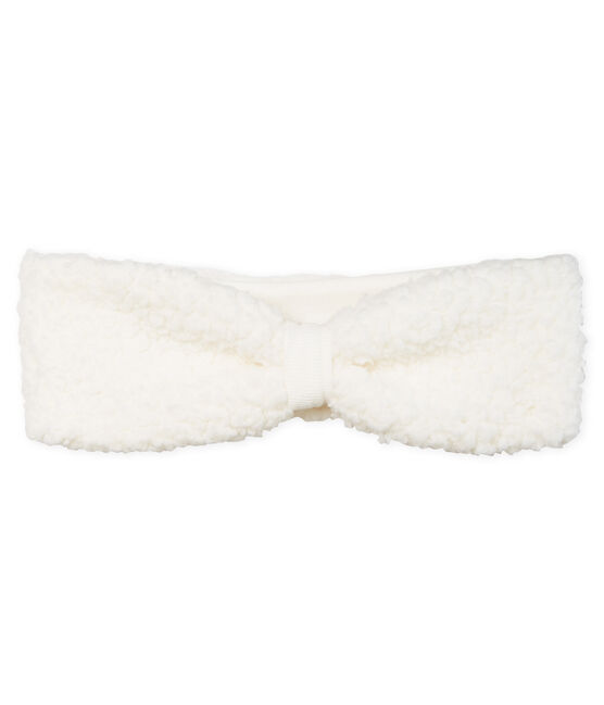 Bandeau bébé fille blanc MARSHMALLOW