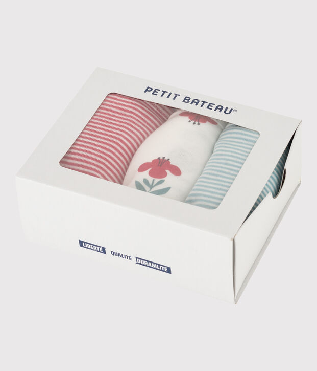 Lot 3 culottes en coton Femme multicouleur