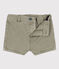 Short bébé en denim vert MARECAGE