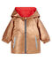 Coupe-vent reversible bébé fille rose GROSEILLER/bleu CRYSTAL
