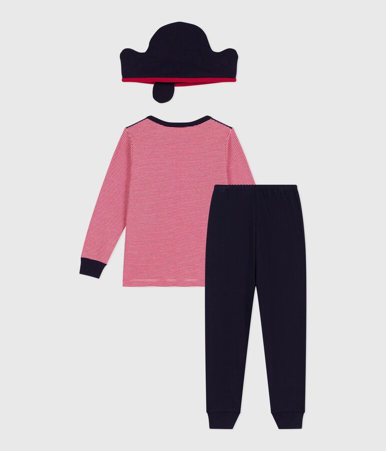 Pyjama d&eacute;guisement pirate enfant en coton bleu SOIR/ MULTICO