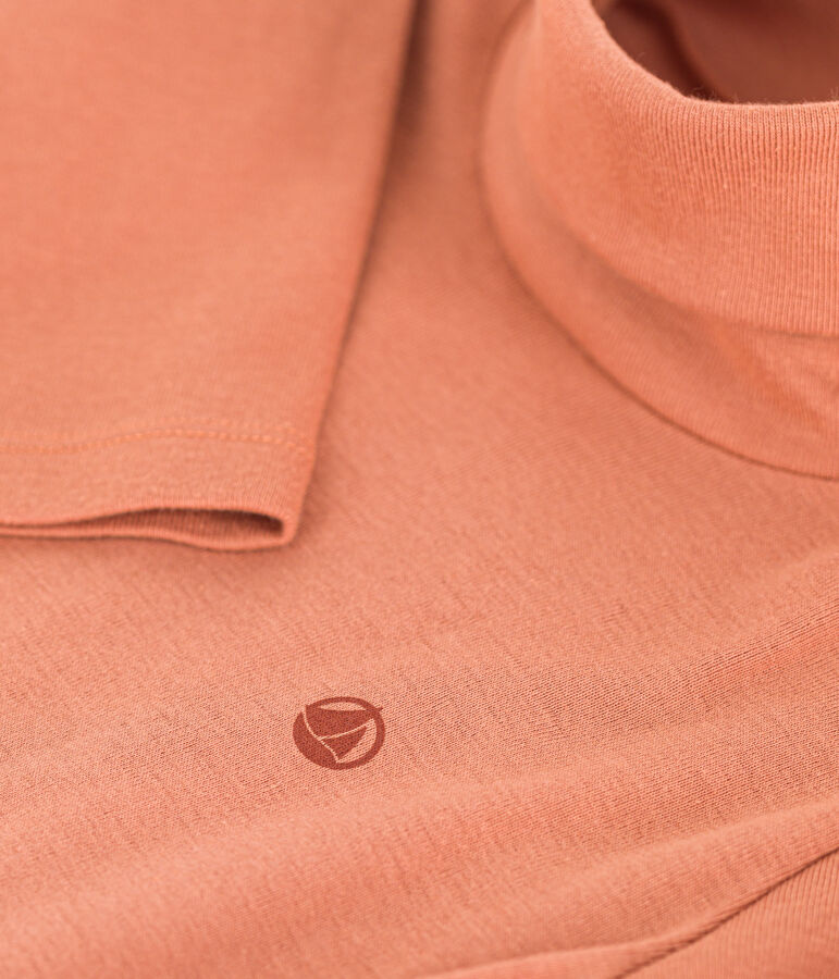 Sous-pull en coton enfant fille / gar&ccedil;on rose