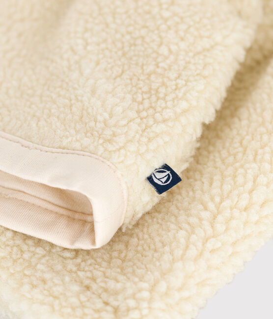 Veste en sherpa bébé écru AVALANCHE