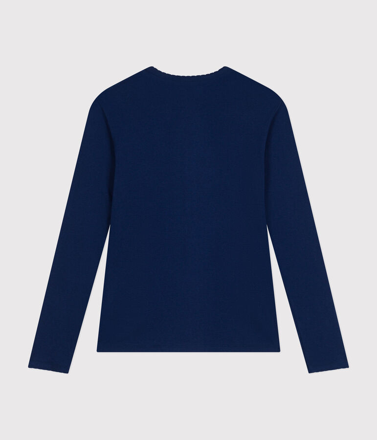 TEE-SHIRT L'ICONIQUE COCOTTE EN COTON FEMME bleu