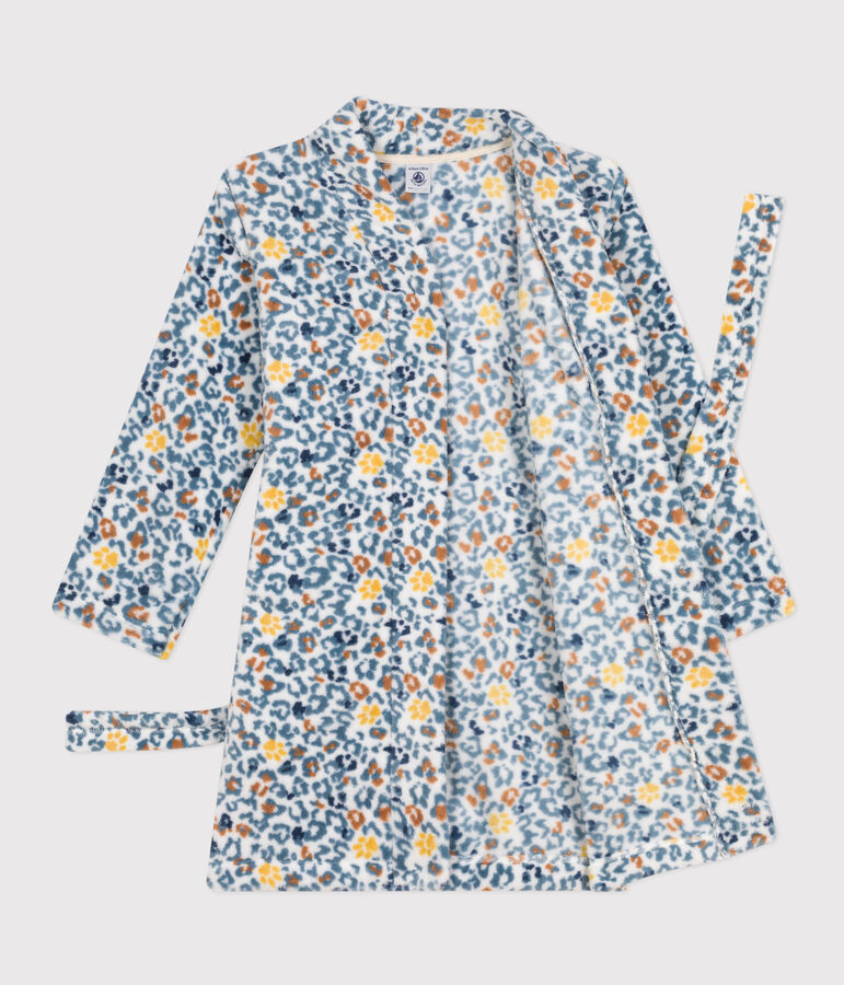 Robe de chambre en polaire enfant MARSHMALLOW/ POLOCHON/ MULTICO