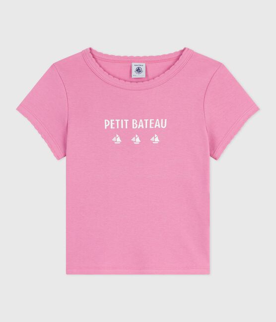 Tee-shirt enfant à manches courtes imprimé BOUDOIR