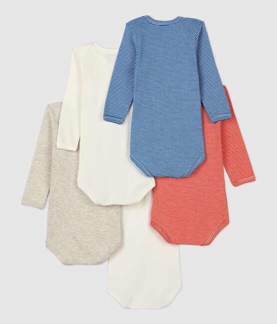 Lot de 5 bodies bébé en coton variante 1
