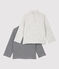 Lot de 2 sous pull en coton bébé. variante 1
