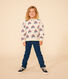 Sweatshirt imprimé en molleton enfant