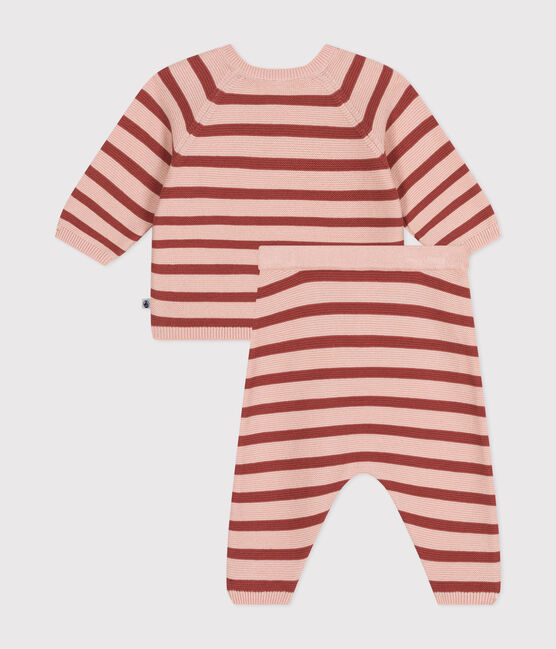 Ensemble 2 pièces en tricot de coton bébé SALINE/ FAMEUX