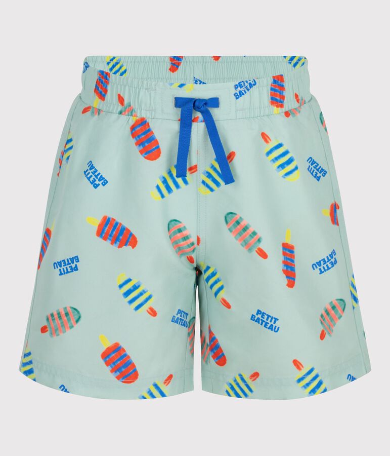 Short de bain enfant imprim&eacute; SPRAY/ MULTICO