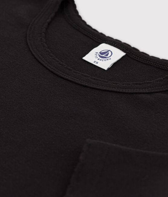 Tee-shirt L'ICONIQUE  cocotte en coton Femme noir NOIR