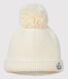 Bonnet à pompom bébé fille/garçon