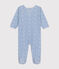 Pyjama imprimé fleurs en coton bébé bleu MARSHMALLOW/ INCOGNITO