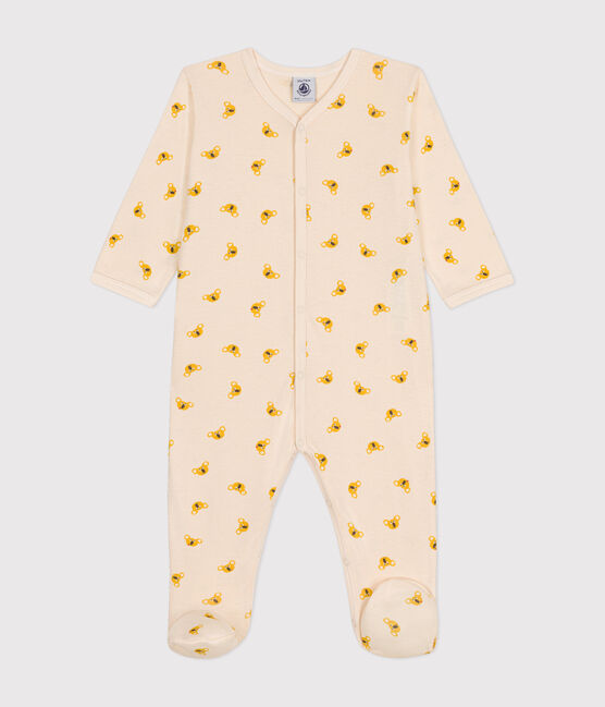 Pyjama koala en coton bébé blanc MARSHMALLOW/blanc MULTICO