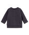 Cardigan bébé fille en molleton brillant bleu SMOKING/jaune DORE