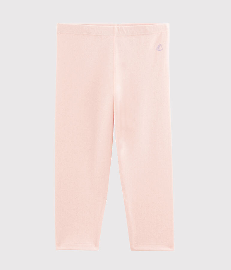 Legging en jersey enfant fille rose
