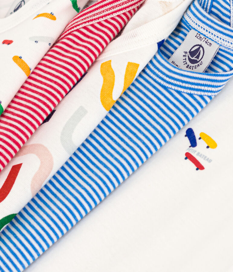 Lot de 5 bodies sans manches skate en coton b&eacute;b&eacute; variante 1