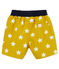 Short de plage imprimé bébé garçon jaune BAMBOO/blanc MARSHMALLOW