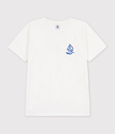 Tee-shirt unisexe en coton manches courtes uni
