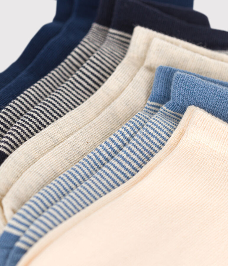 5 paires de chaussettes en coton milleraies enfant variante 1