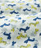 Gigoteuse bébé en côte blanc MARSHMALLOW/bleu MEDIEVAL