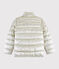 Doudoune en velours enfant Fille gris ARGENT