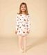 Chemise de nuit chien petite fille en molleton