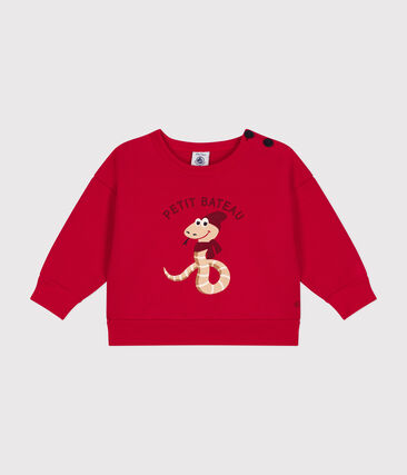 Sweatshirt en molleton bébé