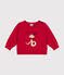 Sweatshirt en molleton bébé rouge CORRIDA