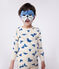 Pyjama déguisement enfant en coton imprimé morses blanc AVALANCHE/ MULTICO