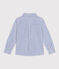 Chemise à rayures enfant garçon GAULOISE/ MARSHMALLOW