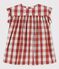 Robe en popeline vichy bébé OMBRIE/ AVALANCHE
