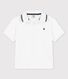 Polo manches courtes en jersey enfant garçon