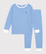 Pyjama rayé en coton enfant