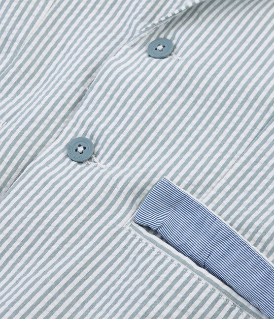 Veste enfant garçon bleu FONTAINE/blanc MARSHMALLOW